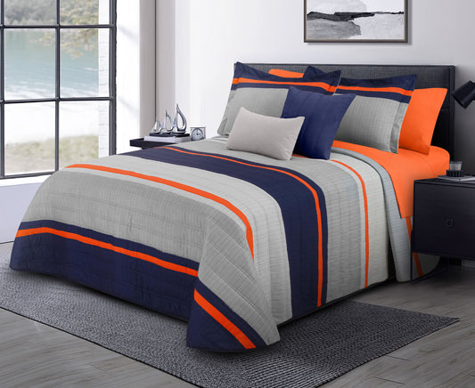 Colcha estampada Carlton