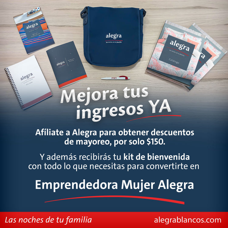 Afiliación · Emprendedora Mujer Alegra · Inicia Hoy