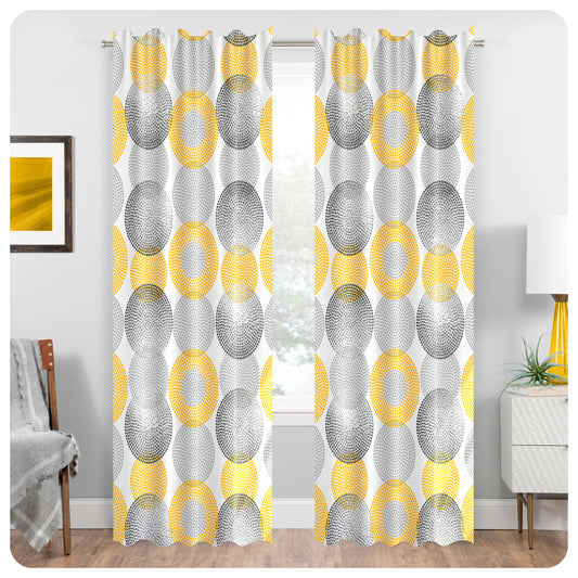 Cortinas Estampadas Koronia