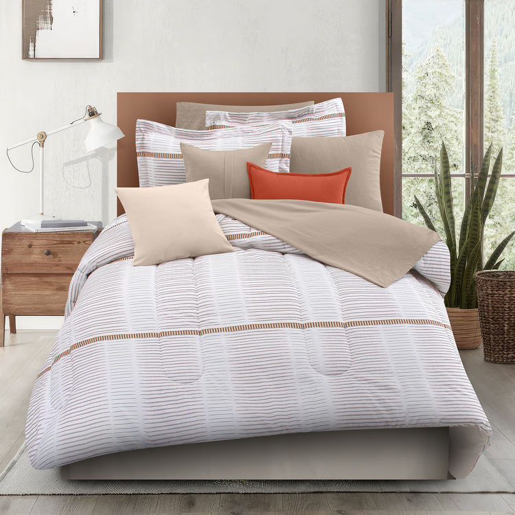 Edredón estampado Elide