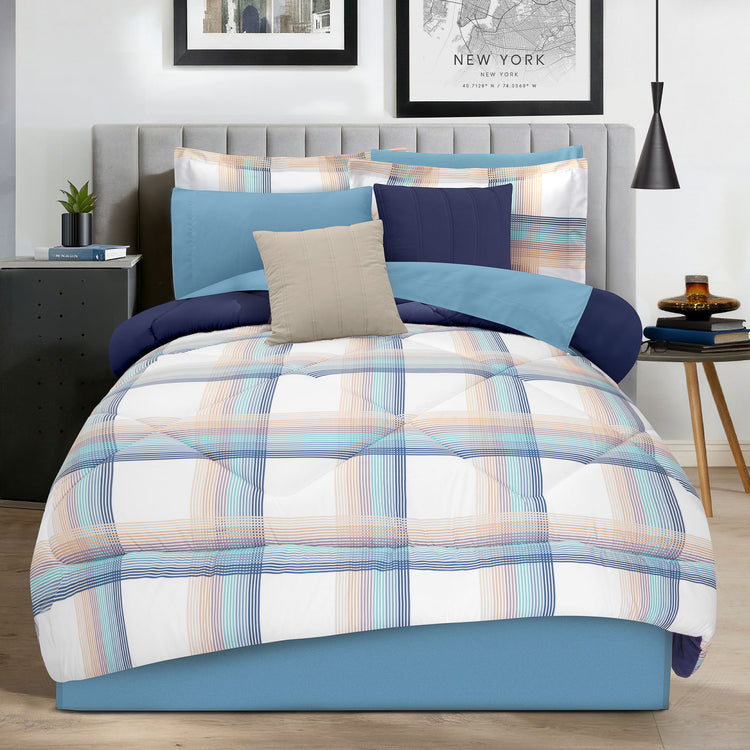 Edredón estampado Montego