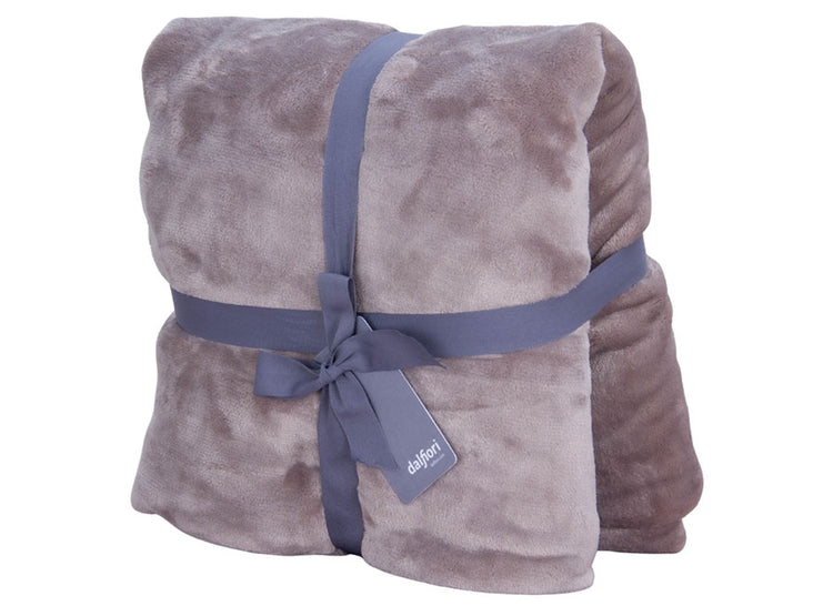 Manta Ulfur Arena | Suavidad y calidez en cada fibra | Felpa Ultrasuave | 130 × 150 cm.