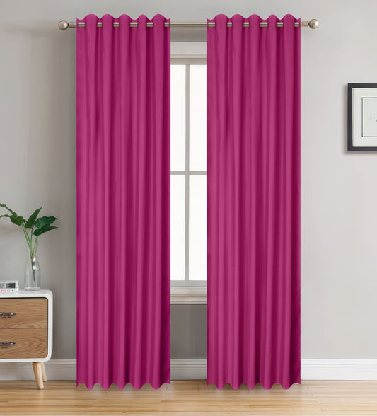 Cortinas Ana Magenta