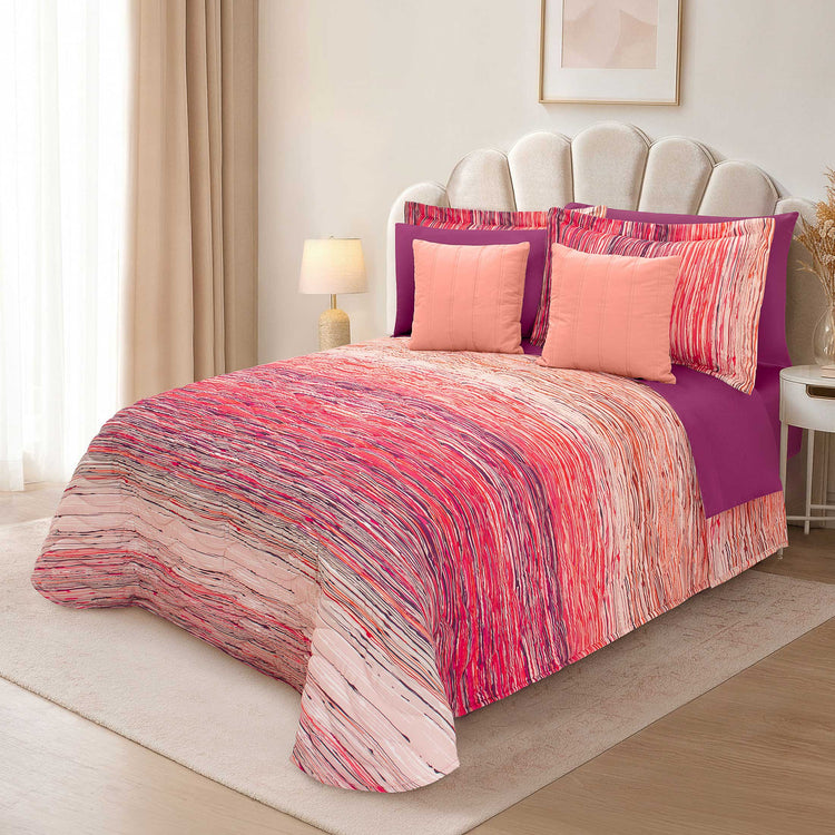 Colcha estampada Ava