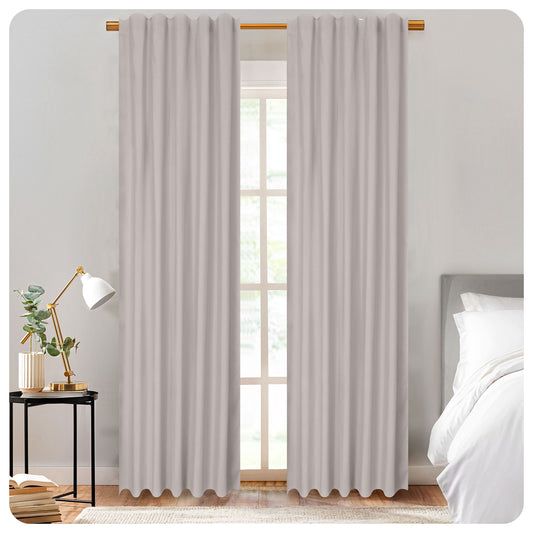 Cortinas Ana Gris Humo