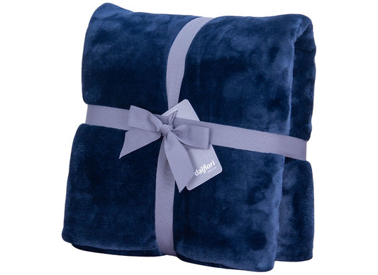 Manta Ulfur Marino| Suavidad y calidez en cada fibra | Felpa Ultrasuave | 130 × 150 cm.