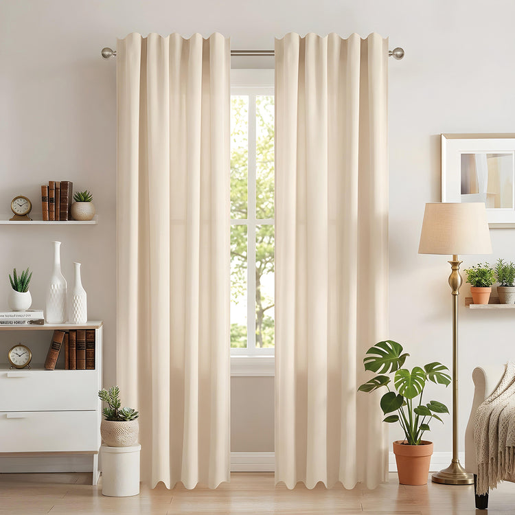 Cortinas Ana Beige