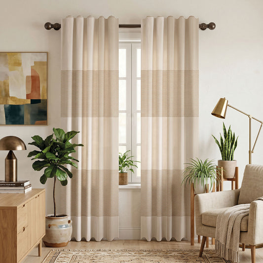 Cortinas Estampadas Paulette