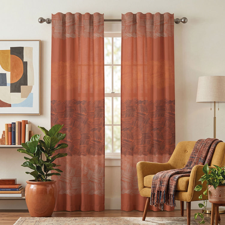 Cortinas Estampadas Thais